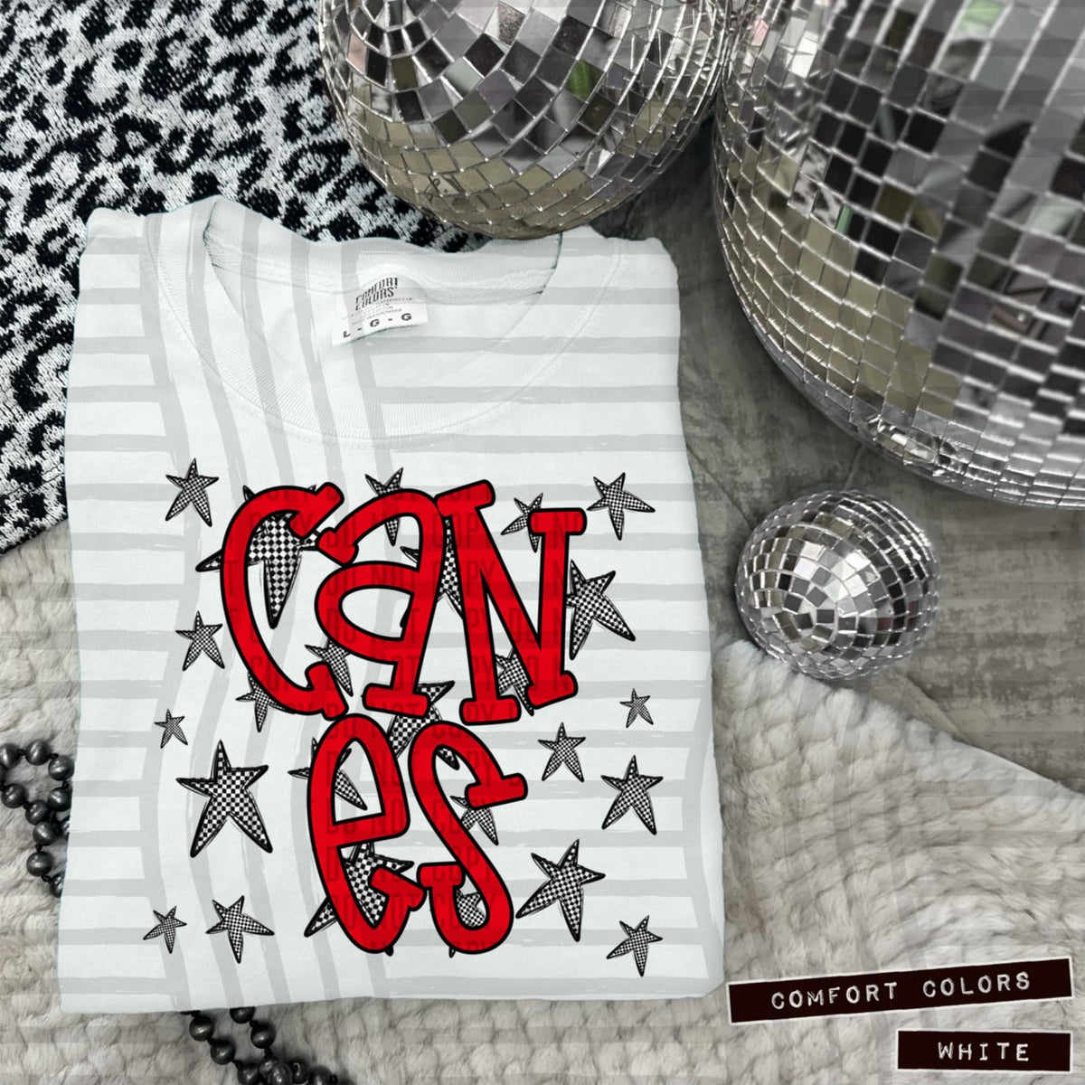 Red Staggered Mascots (Caplinger)