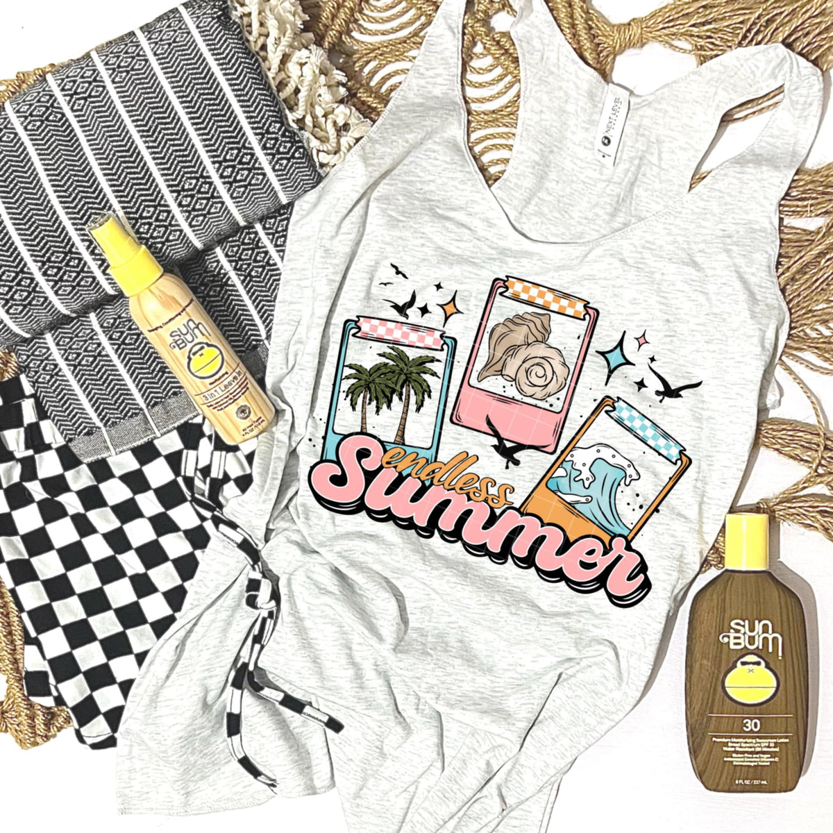Summer Polaroids COLOR (CSC) 100344 DTF transfer