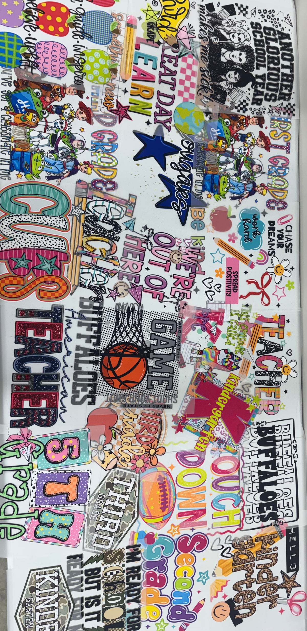 SCHOOL 20 prints Bundle (prints will vary from what is in photo but will be mixed theme)