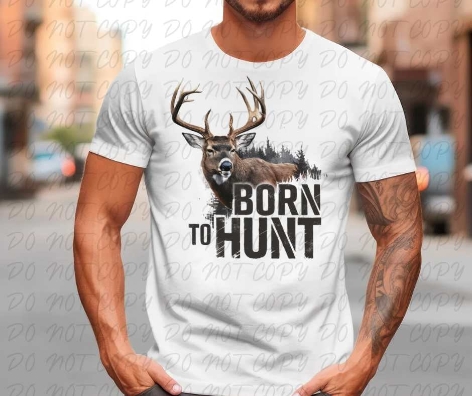 Born to hunt (vintage) 67367 DTF transfer