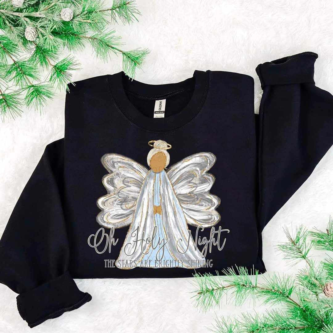 Oh holy night angel (ABD) 65756 DTF transfer