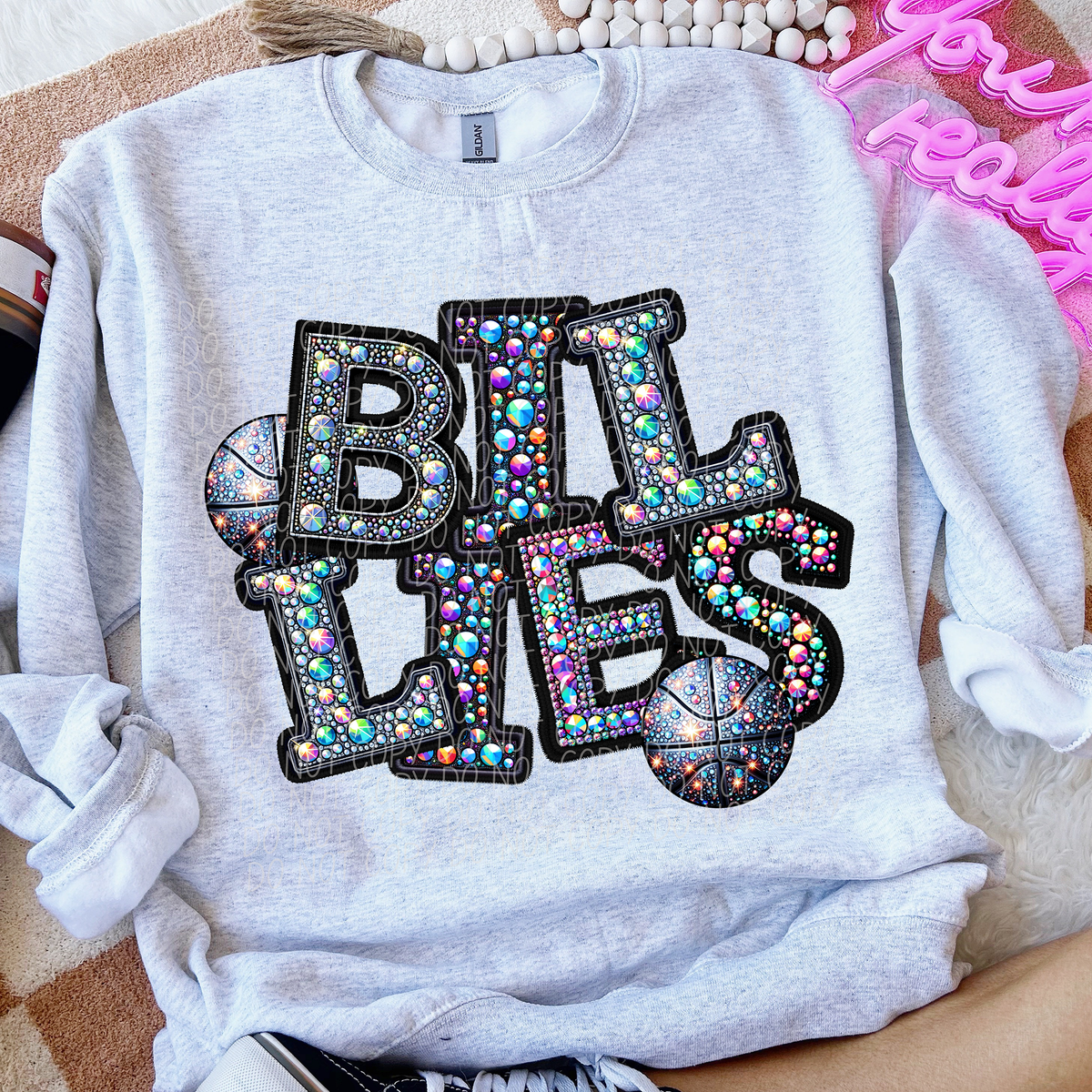 Billies Basketball Rhinestone (CITY) 66616 DTF transfer