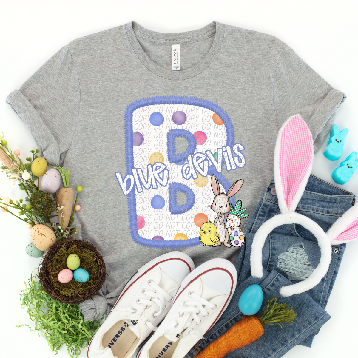 Blue Devils (CITY) DTF transfer