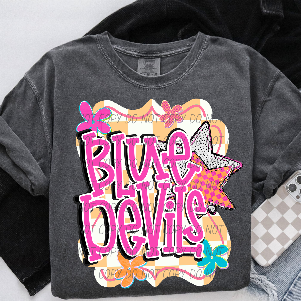 bluedevils petal power (city) DTF Transfer