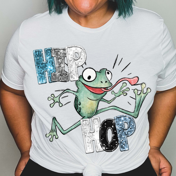 Hip hop frog (CITY) 24264 DTF transfer