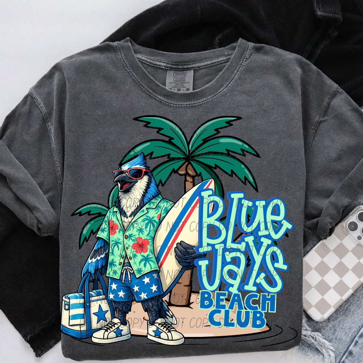 Blue Jays beach club (City) DTF transfer