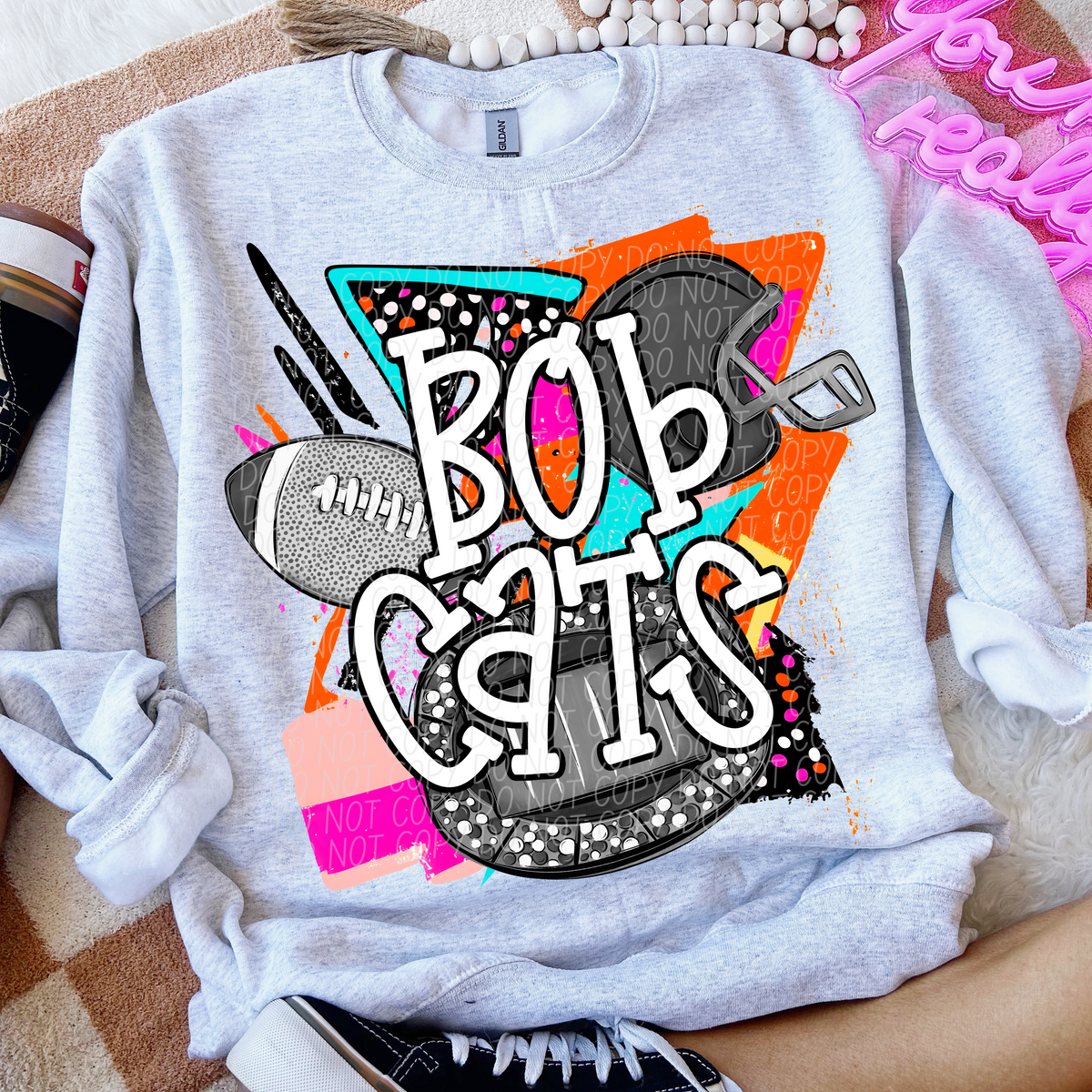 Bright Retro Football Mascots (City)