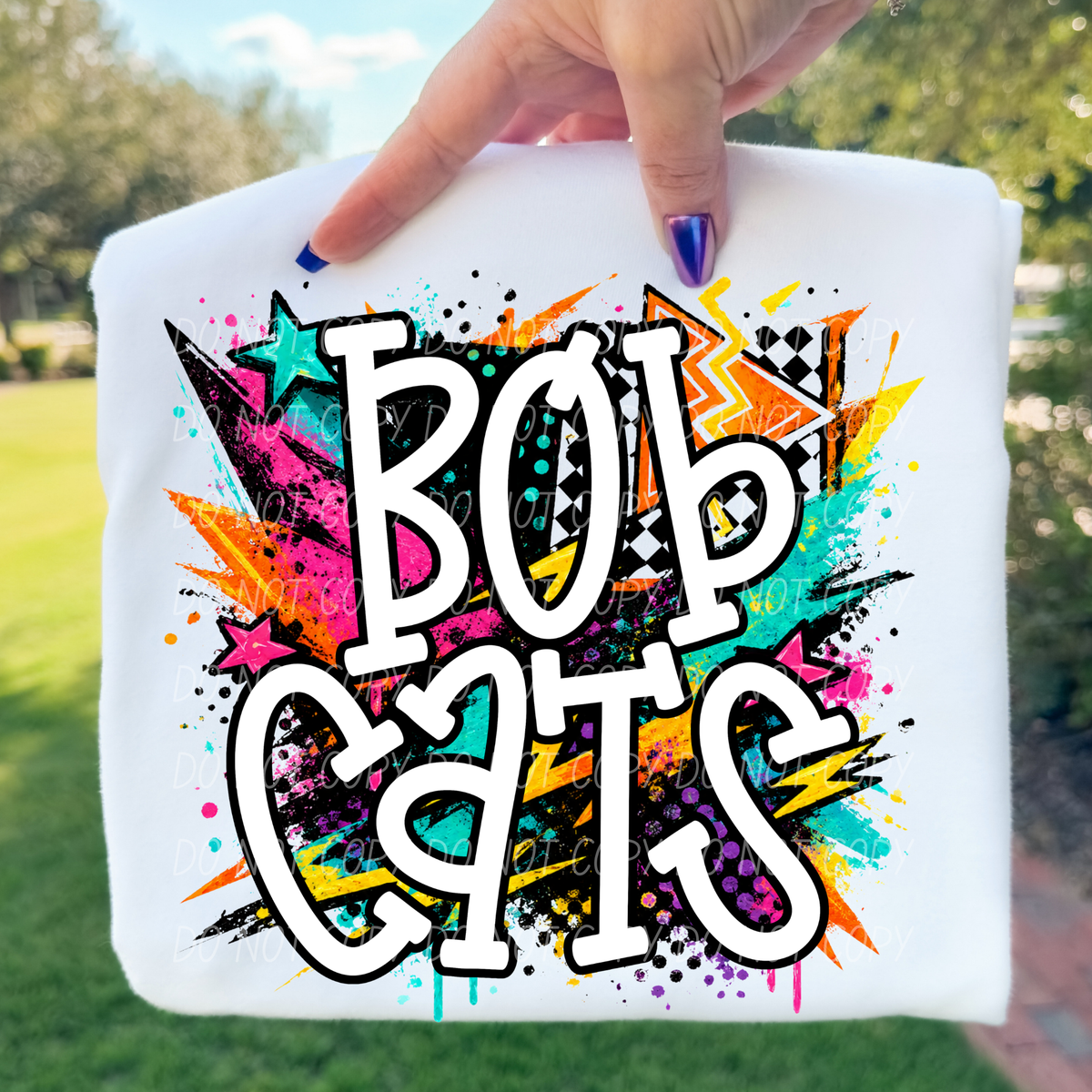 Bobcats totally tubular (City) DTF Transfer