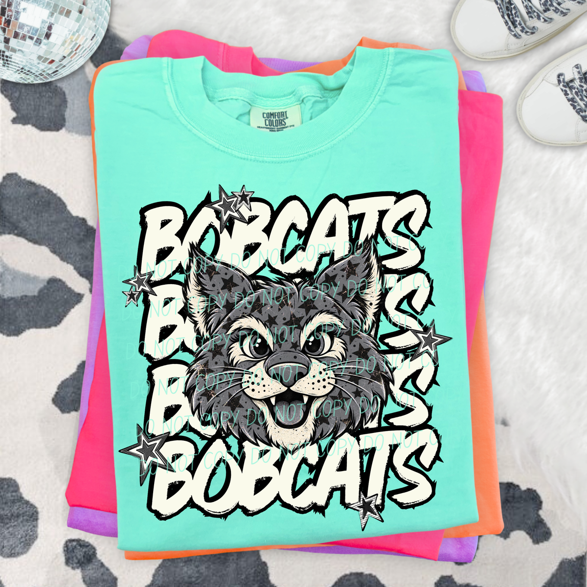 bobcats varsity after dark (city) DTF Transfer