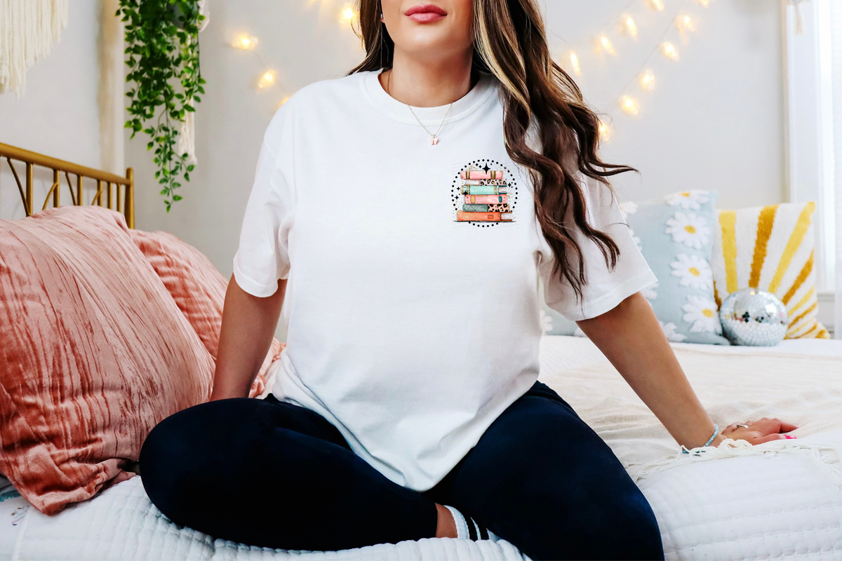 Book Club Baddie Pocket Print 117357 DTF TRANSFER