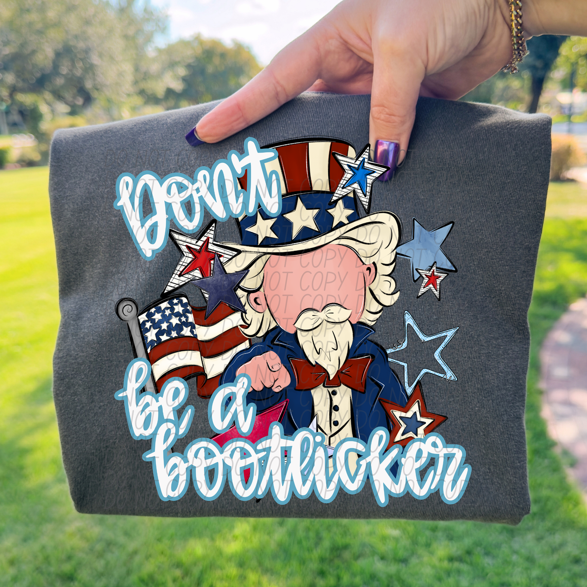 Don't be a bootlicker (City) DTF Transfer