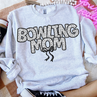 Bowling Mom Bow 74051 DTF Transfer