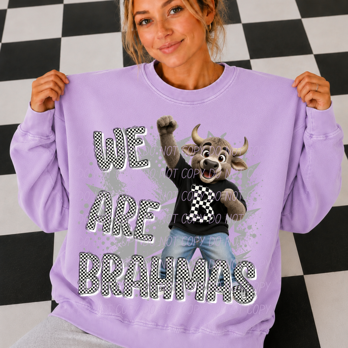 brahmas campus crew (city) DTF transfer