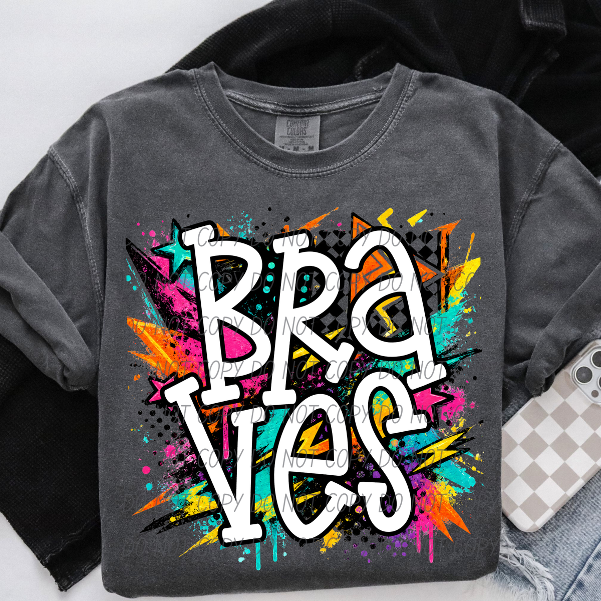 Braves totally tubular (City) DTF Transfer