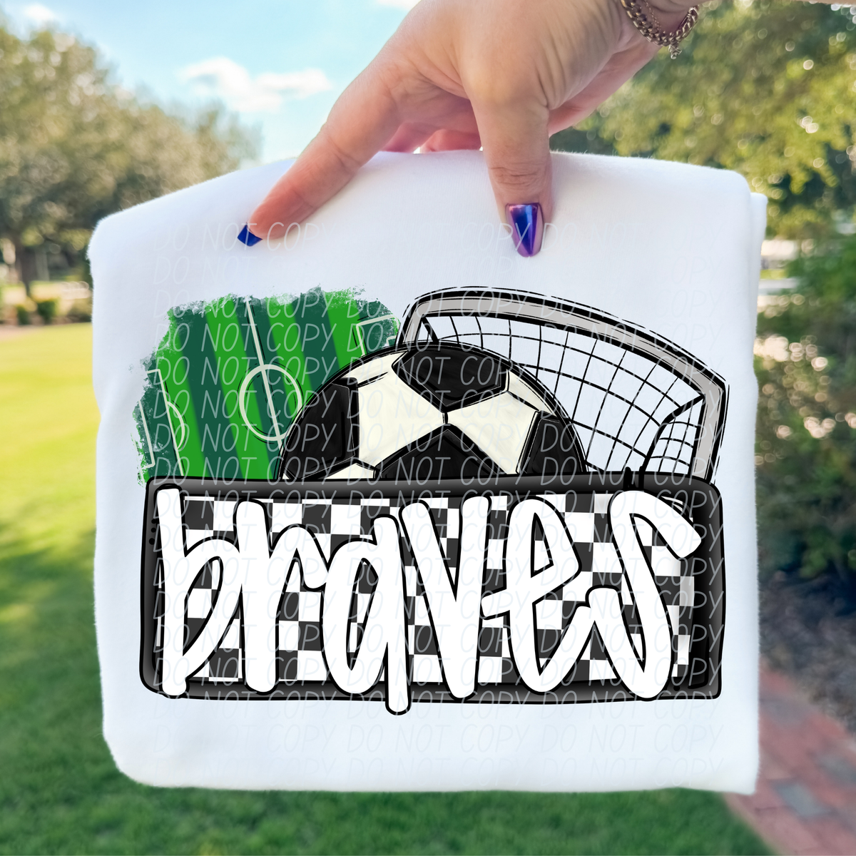 Soccer Braves (City) DTF transfer