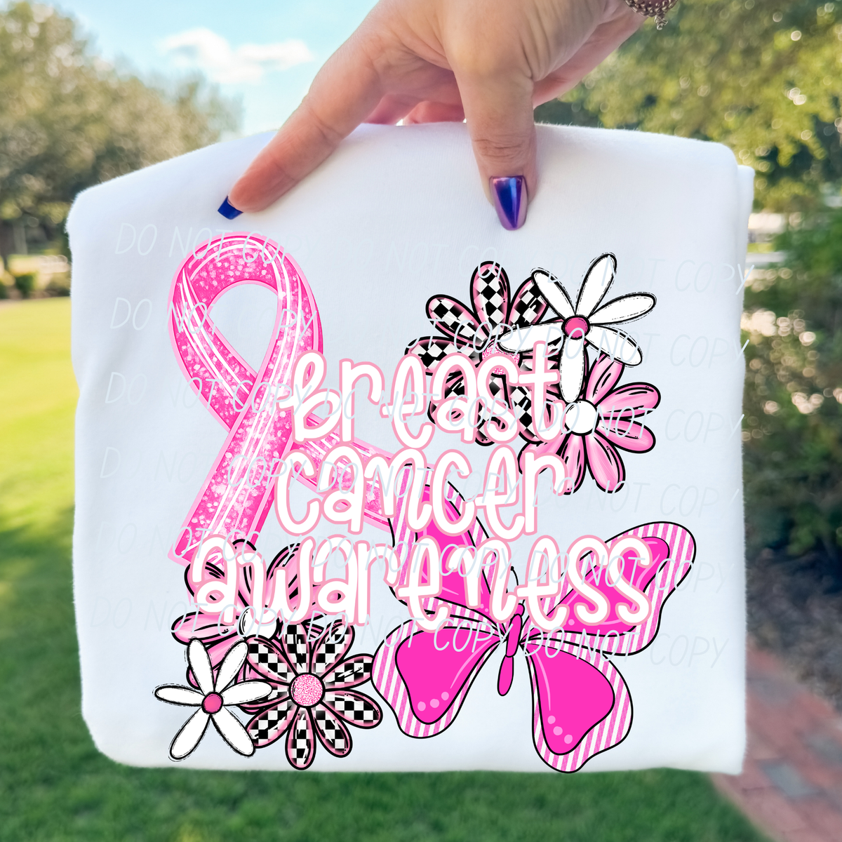 BCA-ribbon and butterfly (CITY) DTF Transfer
