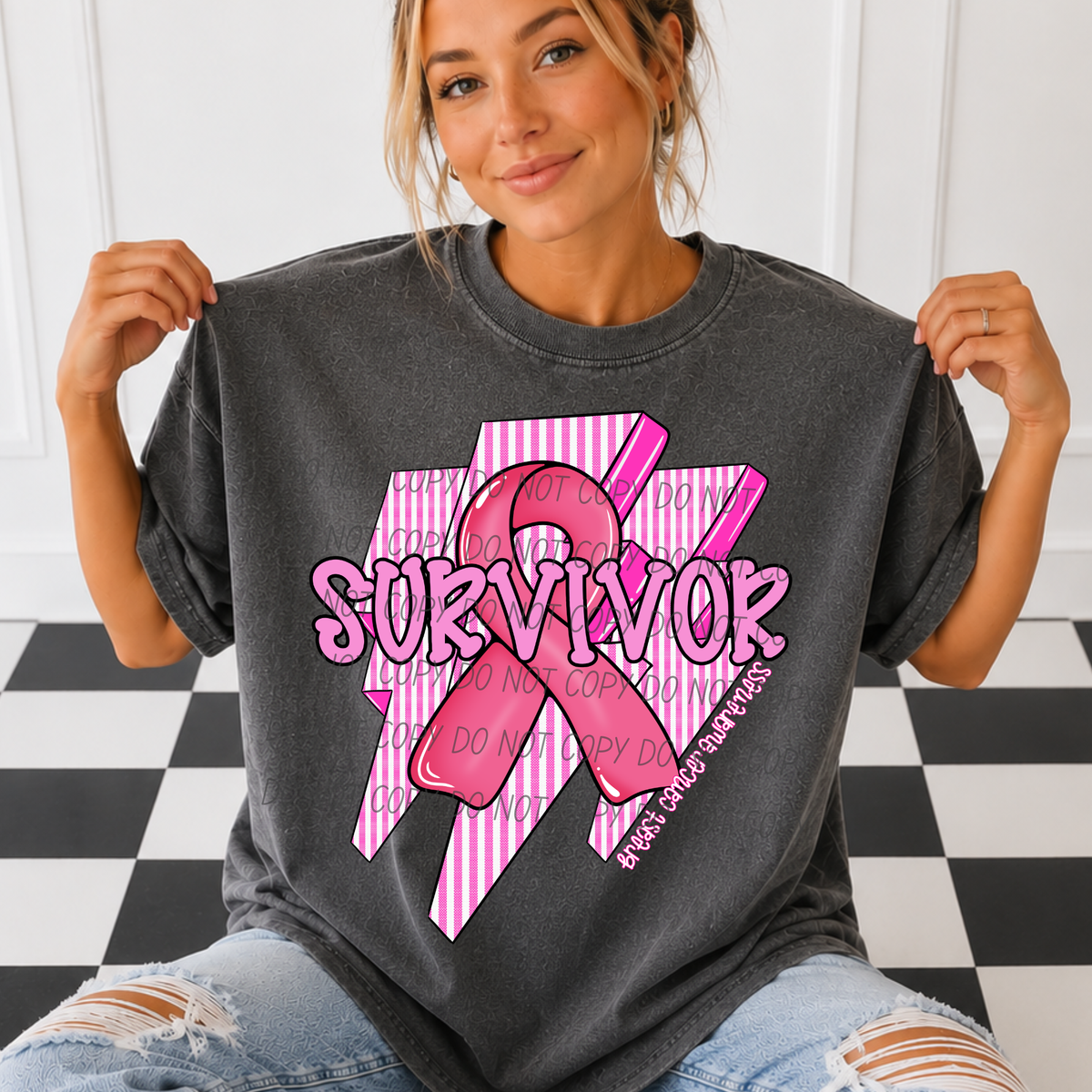 Survivor-PINK (CITY) DTF Transfer
