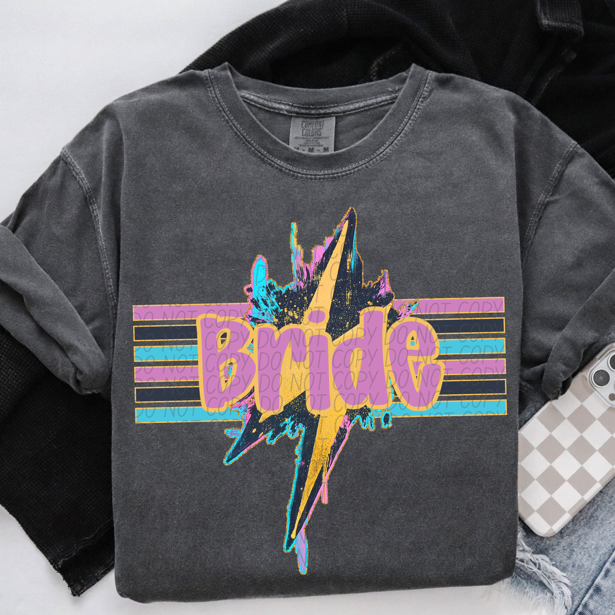 Geode Bolt Bride (CITY) DTF transfer
