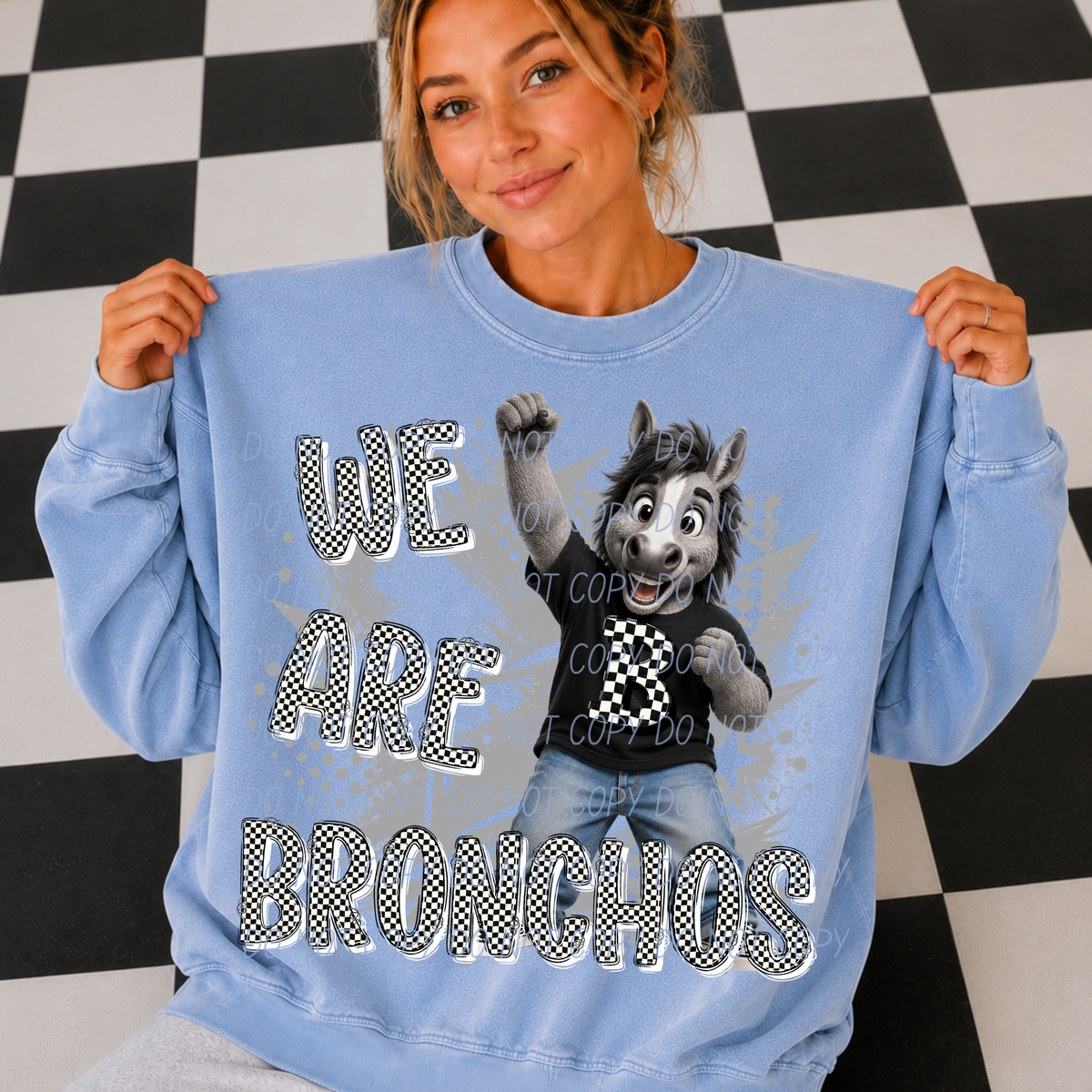 bronchos campus crew (city) DTF transfer