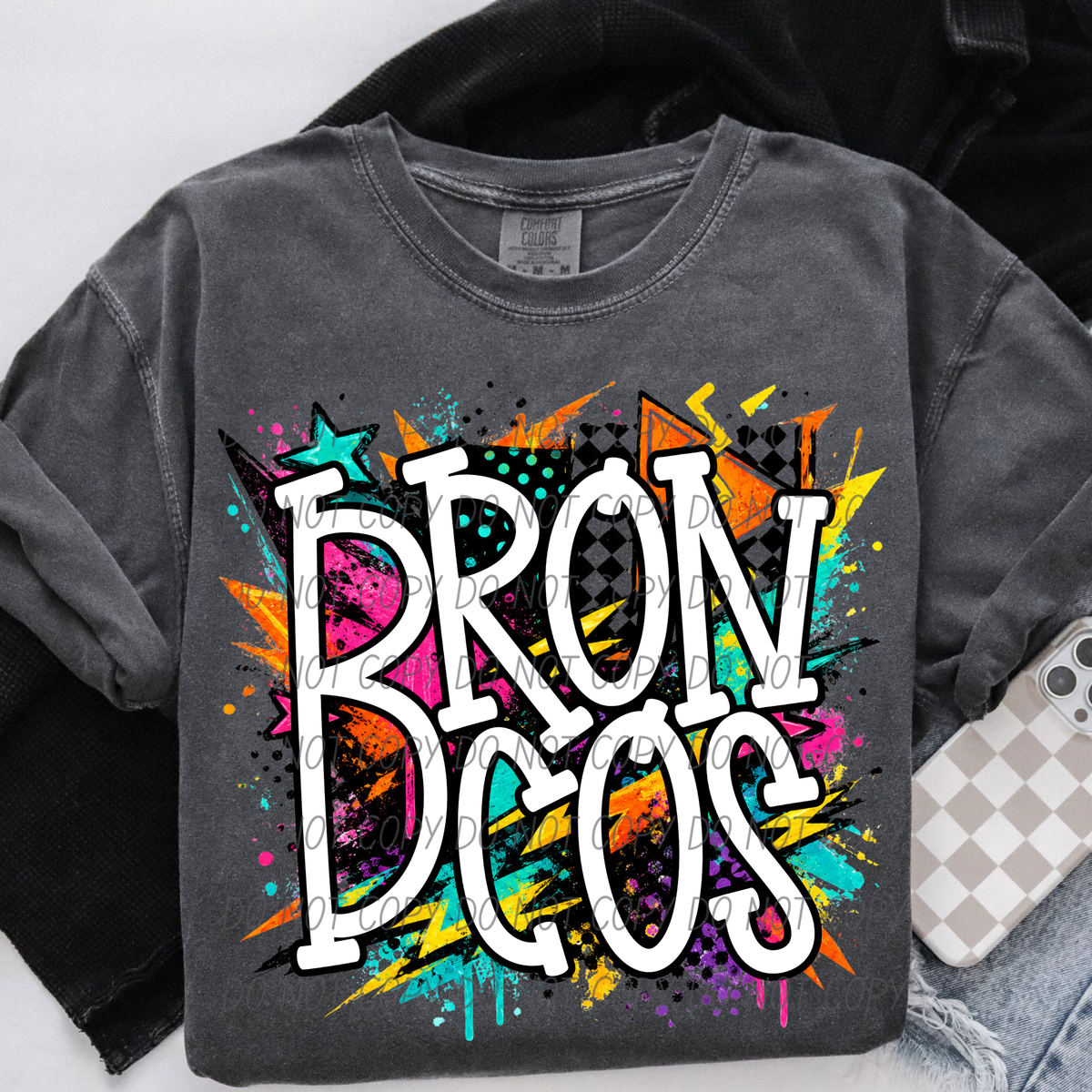 Broncos totally tubular (City) DTF Transfer