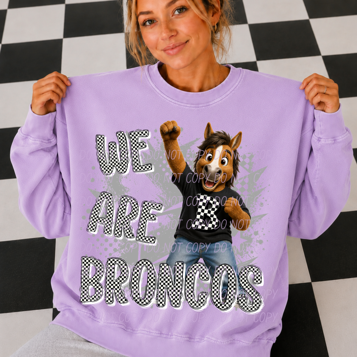broncos campus crew (city) DTF transfer