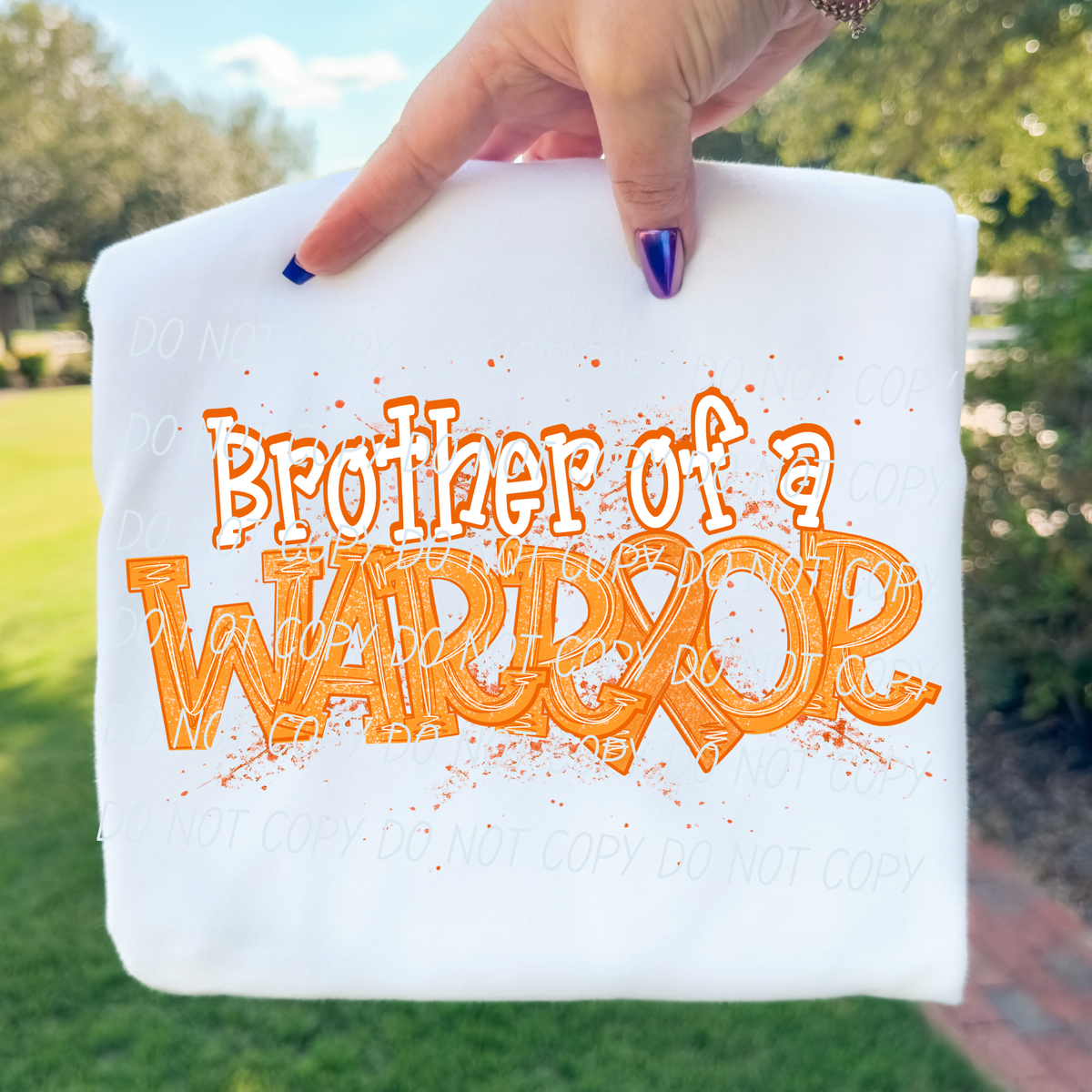 Bother of a warrior ORANGE (CITY) DTF Transfer