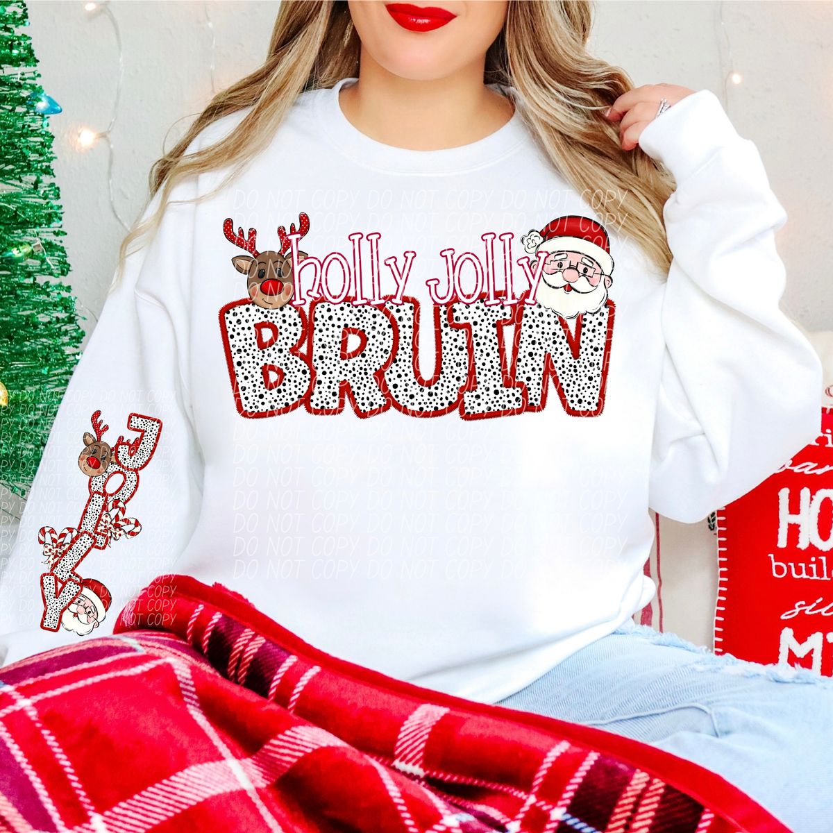 Bruin Holly Jolly (City) DTF transfer