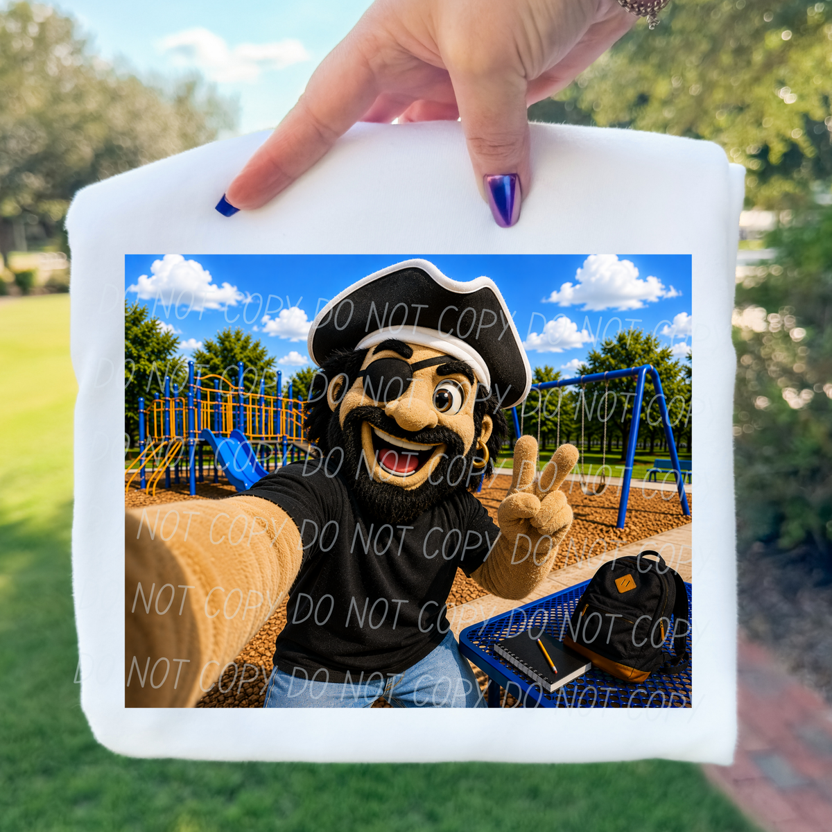 Panthers Recess Mascot (City) DTF transfer