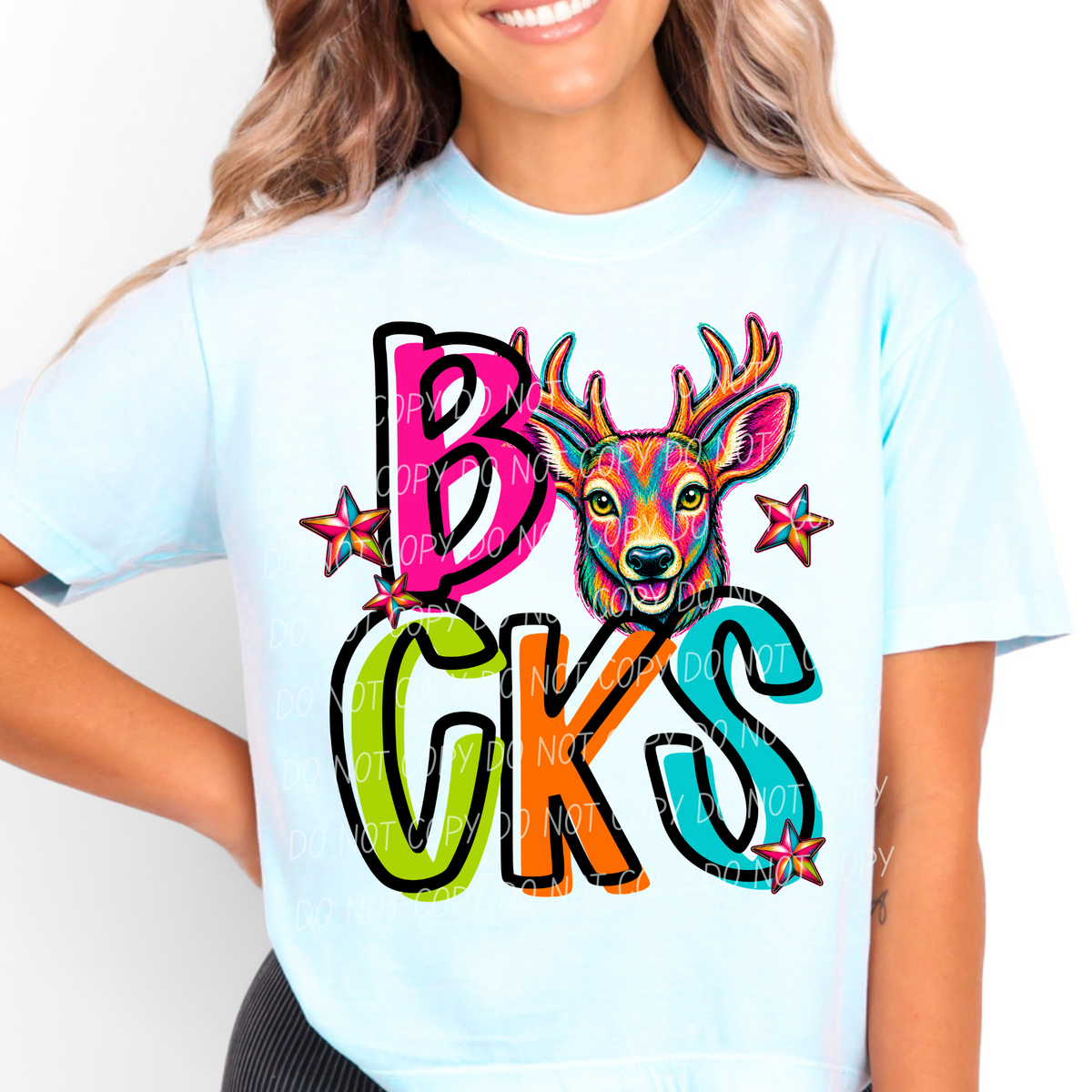 Bucks Friday night neon (City) DTF Transfer