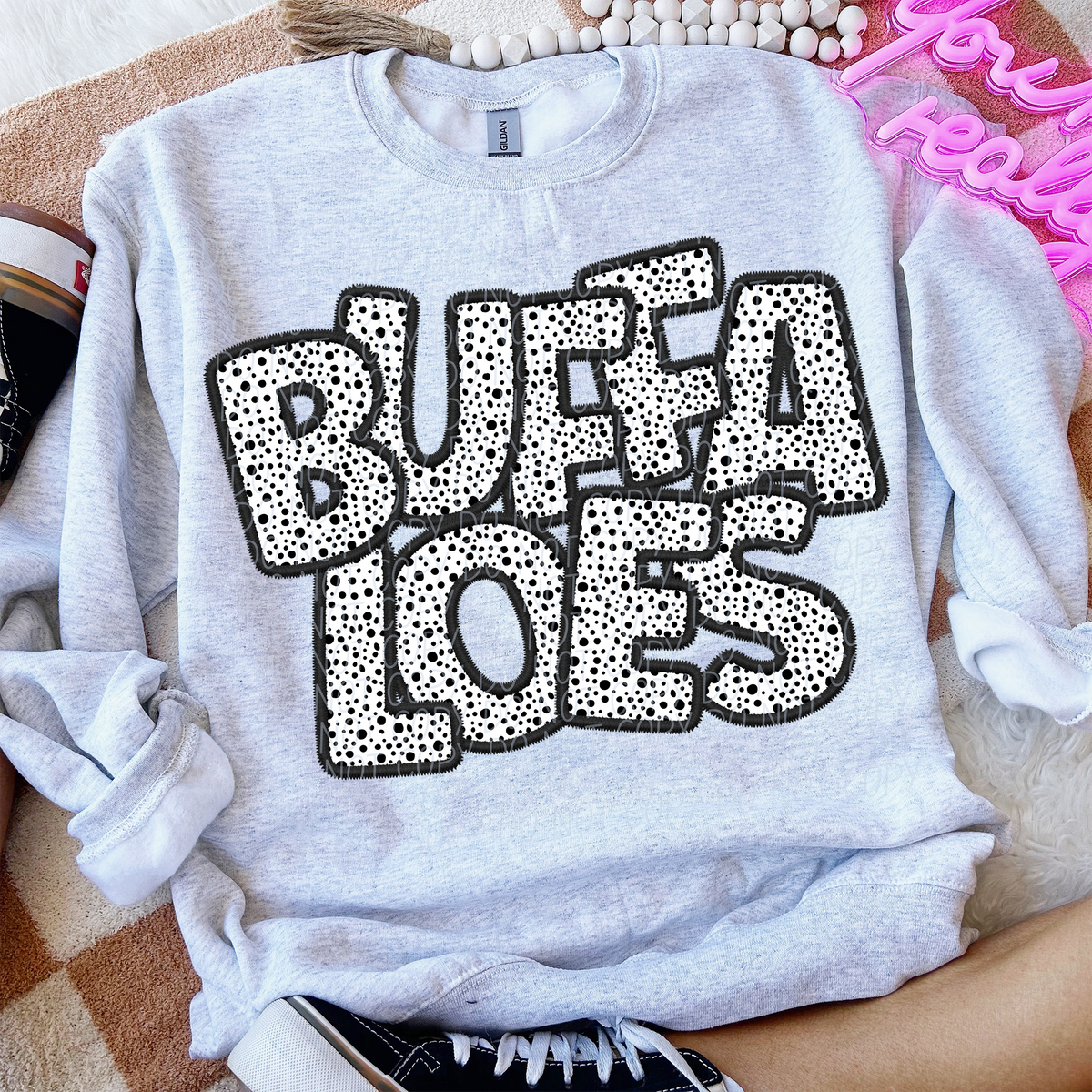 Buffaloes Polka Dot (CITY) 66713 DTF transfer
