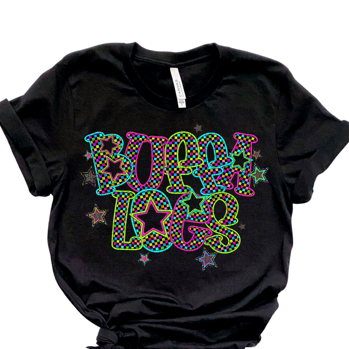 Buffaloes Neon Stars (City) 100771 DTF transfer