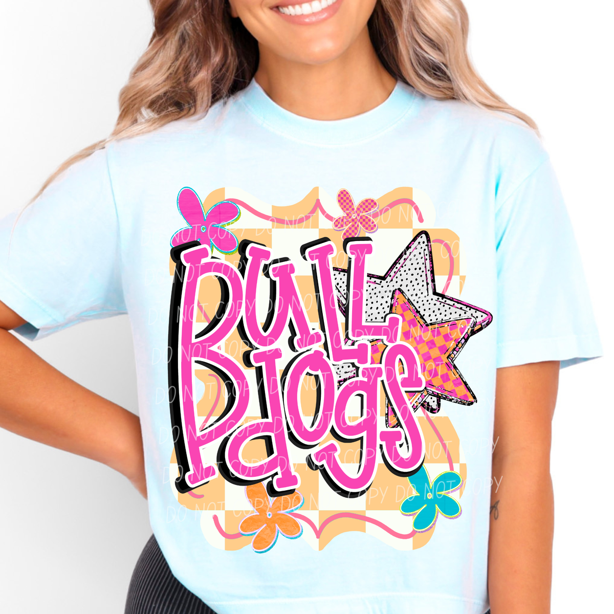 bulldogs petal power (city) DTF Transfer