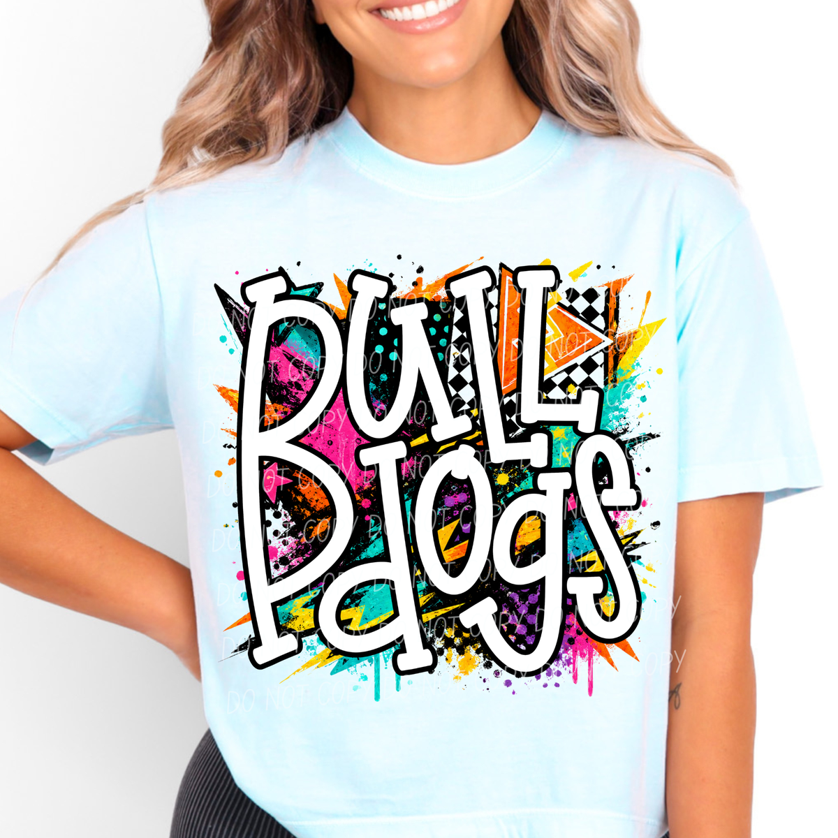 Bulldogs totally tubular (City) DTF Transfer