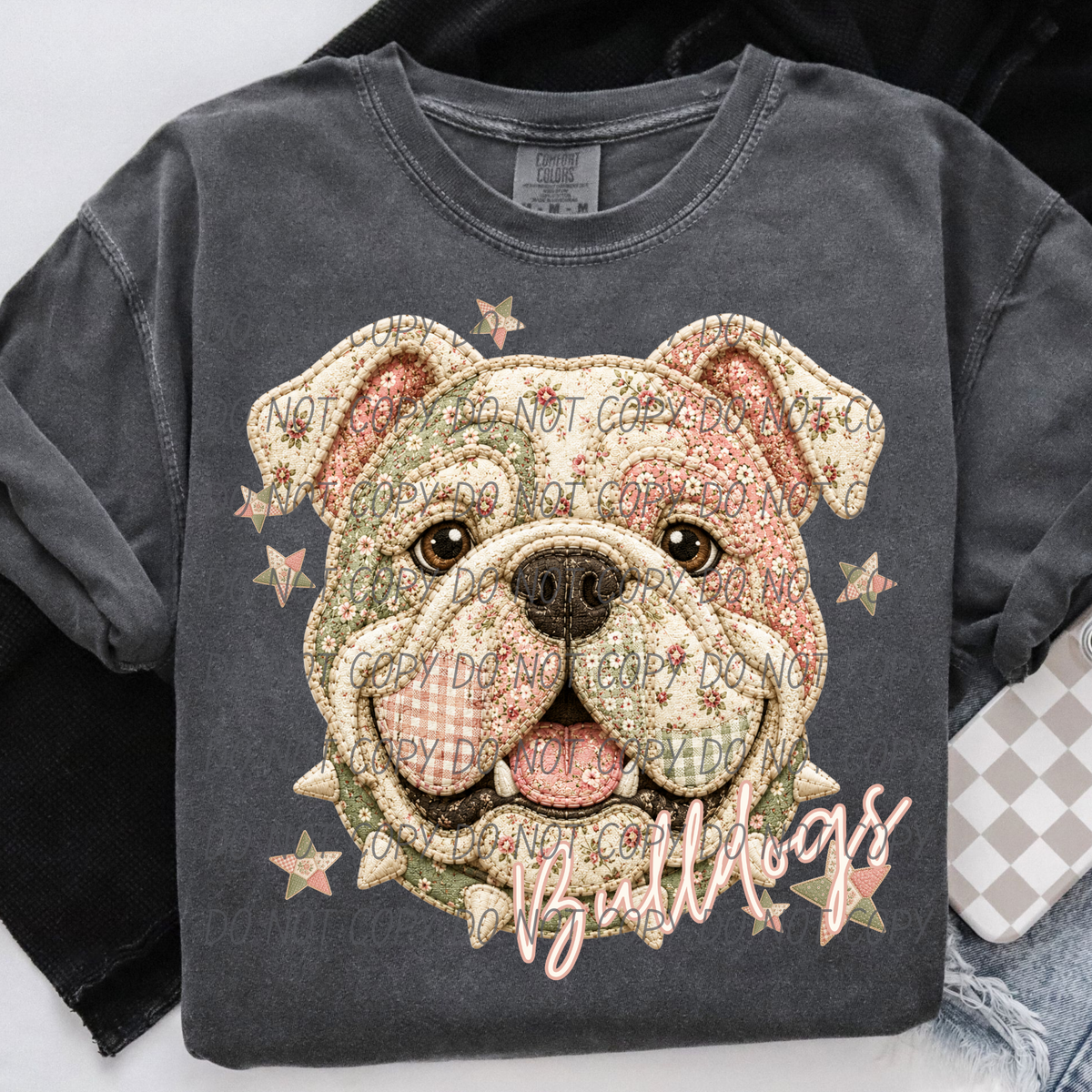 Bulldogs meemaw mascot (City) DTF Transfer