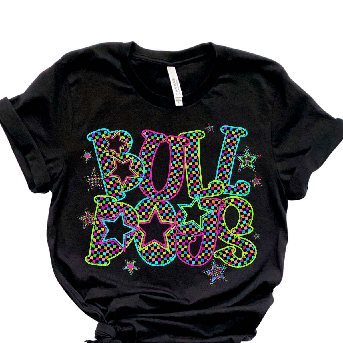 Bulldogs Neon Stars (City) 100772 DTF transfer