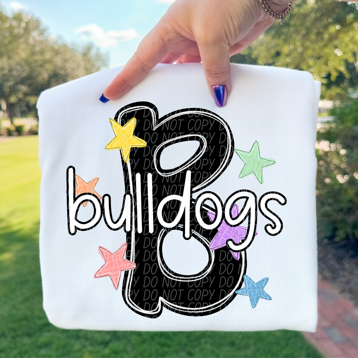 Bulldogs star Mascots (CITY) DTF transfer