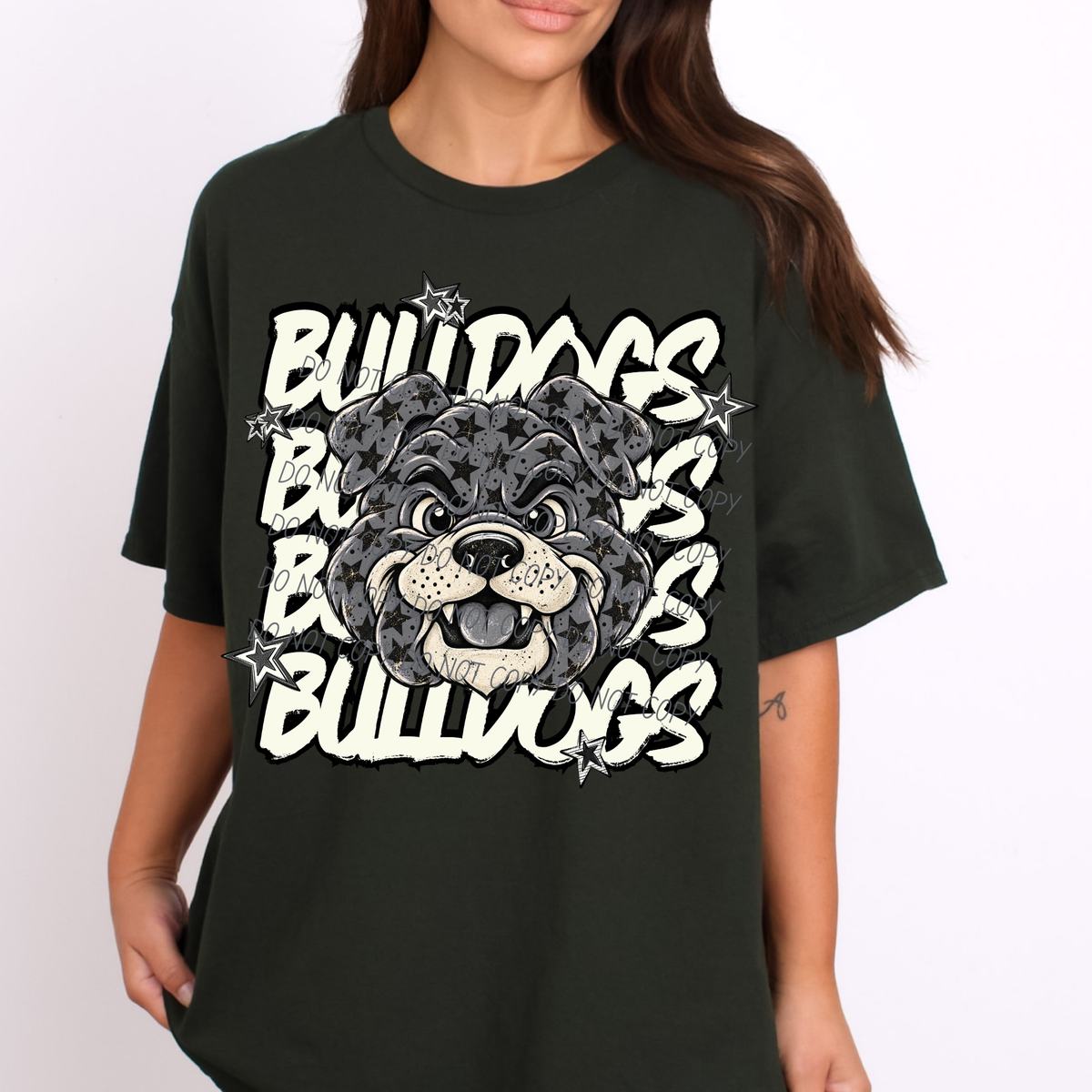 bulldogs varsity after dark (city) DTF Transfer