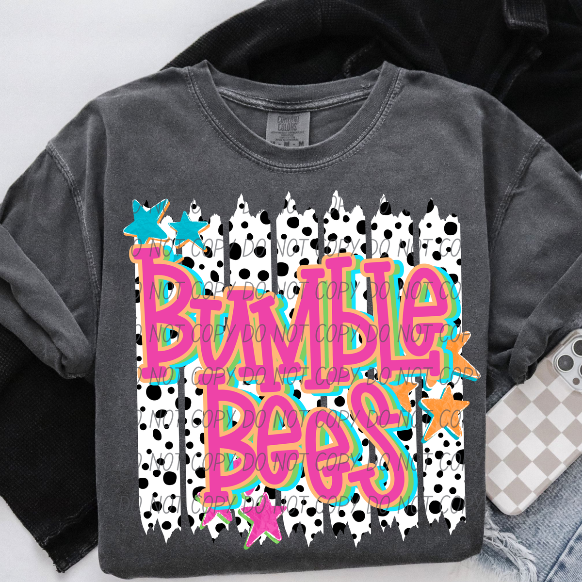 Bumblebees Lotty Dotty (City) DTF Transfers (Copy)