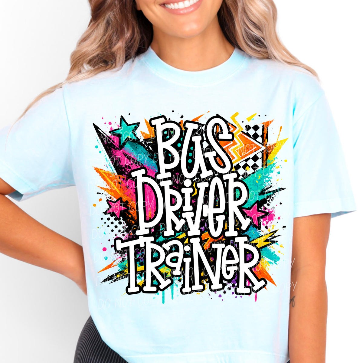 Bus driver trainer totally tubular (City) DTF Transfer