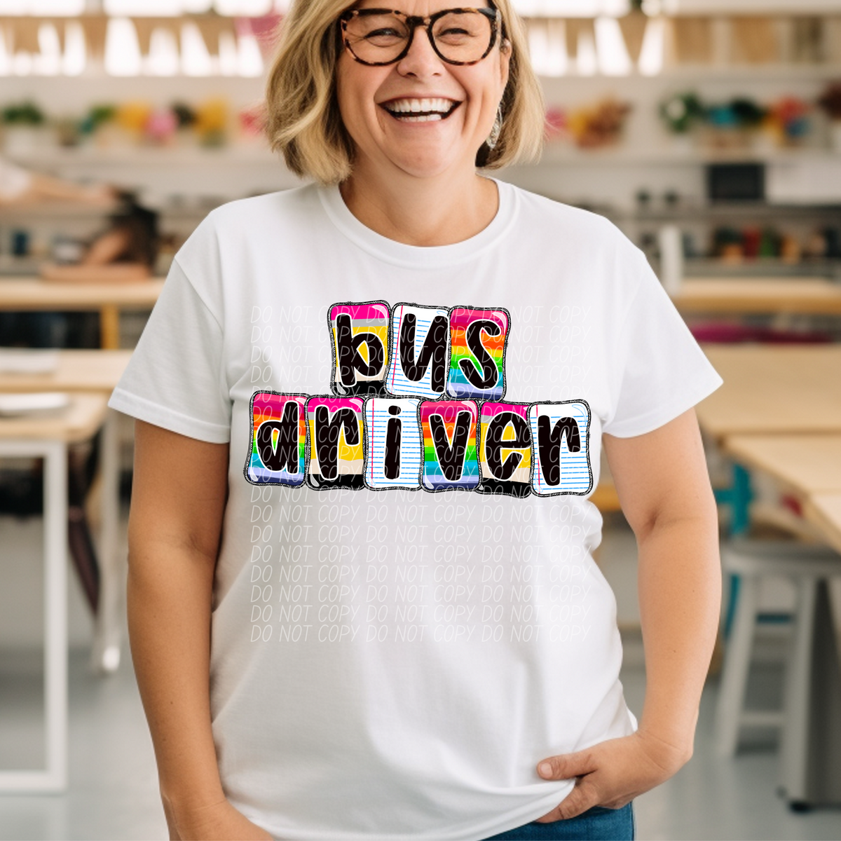 Bus Driver School Daze (CITY) DTF transfer