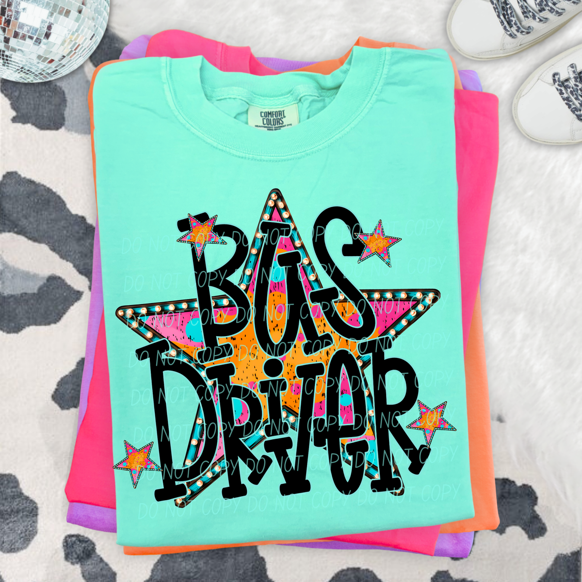 busdriver walk of fame school careers (city) DTF Transfer
