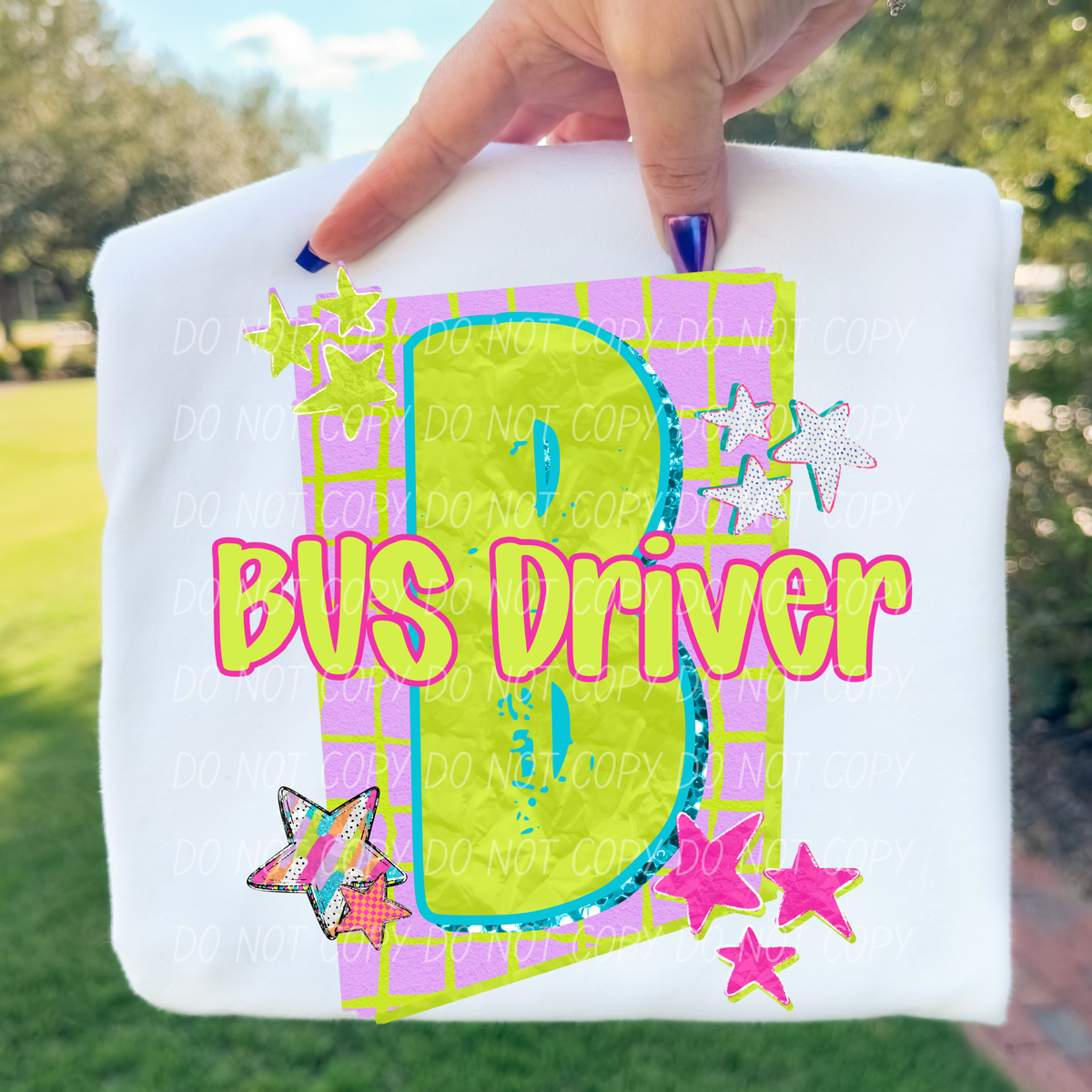 bus driver rad careers (city) DTF Transfer