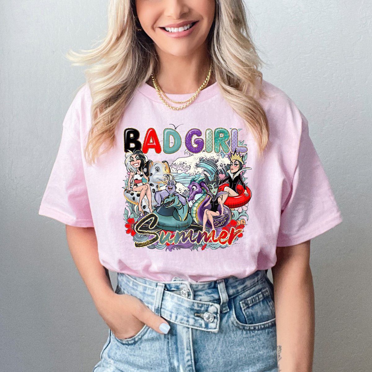 Bad Girl Summer Villain 108958 DTF transfer