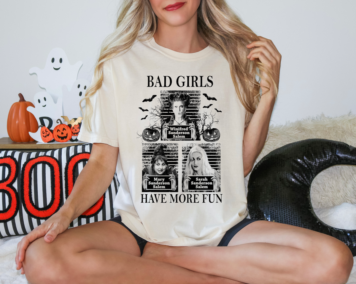 Bad Girls Have More Fun HP Sisters 114610 DTF transfer
