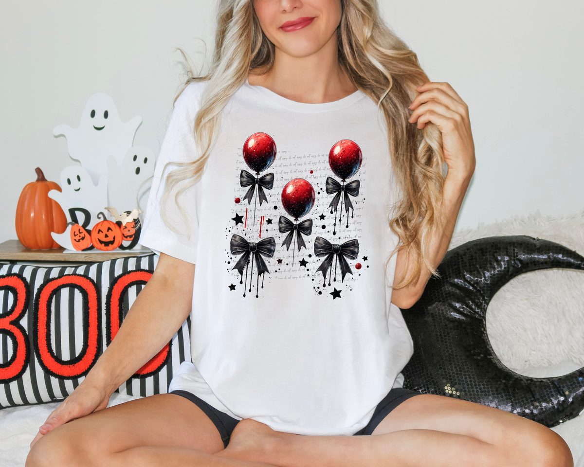 Balloons And Bows Drippy 51540 DTF transfer