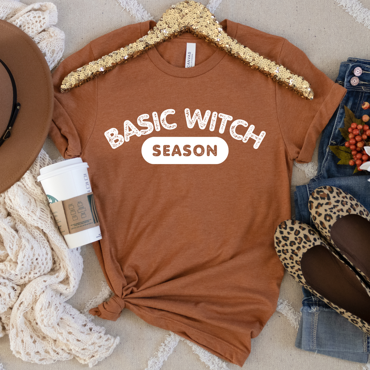 Basic Witch SEASON WHITE 10138 DTF TRANSFERS