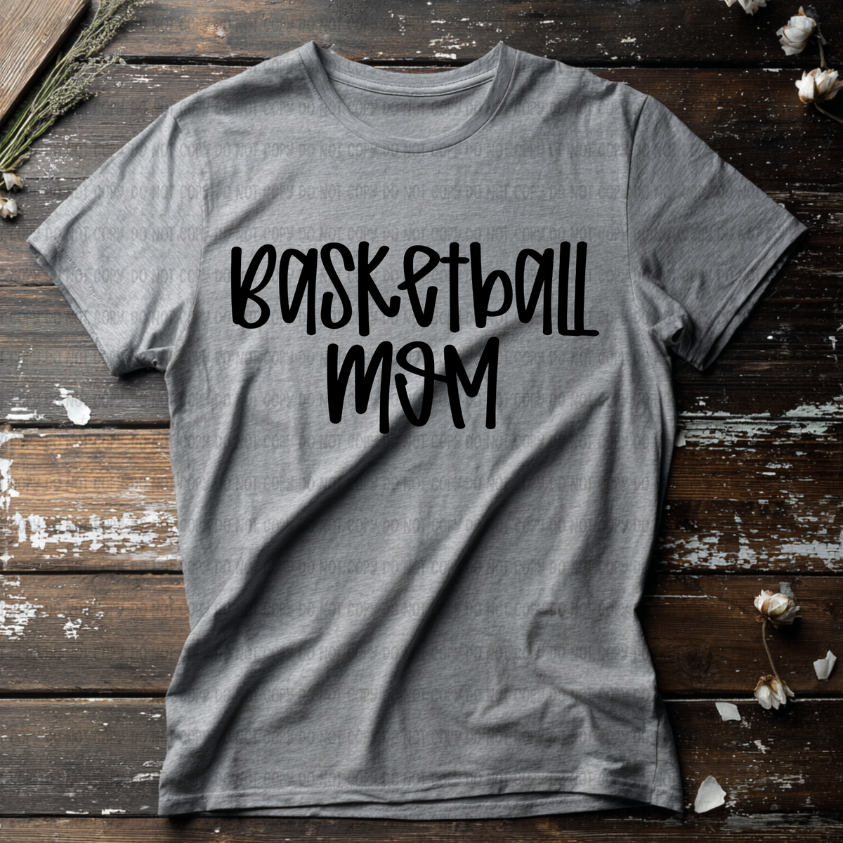 Basketball mom BLACK marker (Revel) DTF Transfer