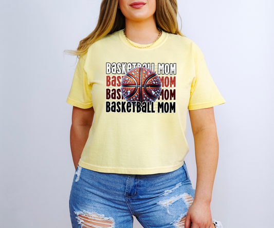 Basketball Mom Stacked 46293 DTF transfer