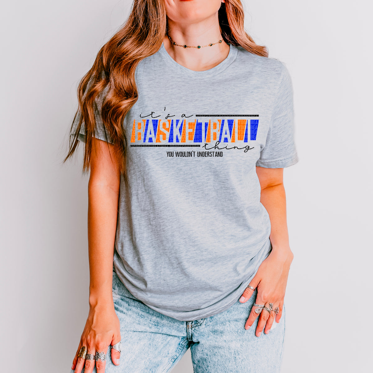 It's A Basketball Thing *Red/Orange*  (SDD) DTF Transfer