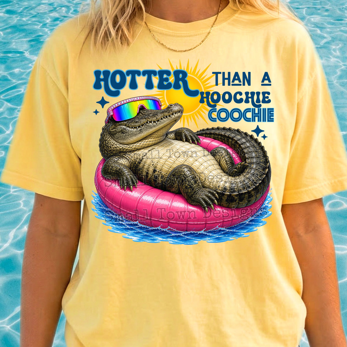 Hotter than croc (STD) DTF Transfer